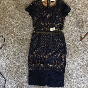 Two piece. Top and skirt